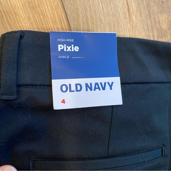 Old Navy Pixie High Rise Ankle - Size 4 - Black - NWT! - Picture 6 of 10